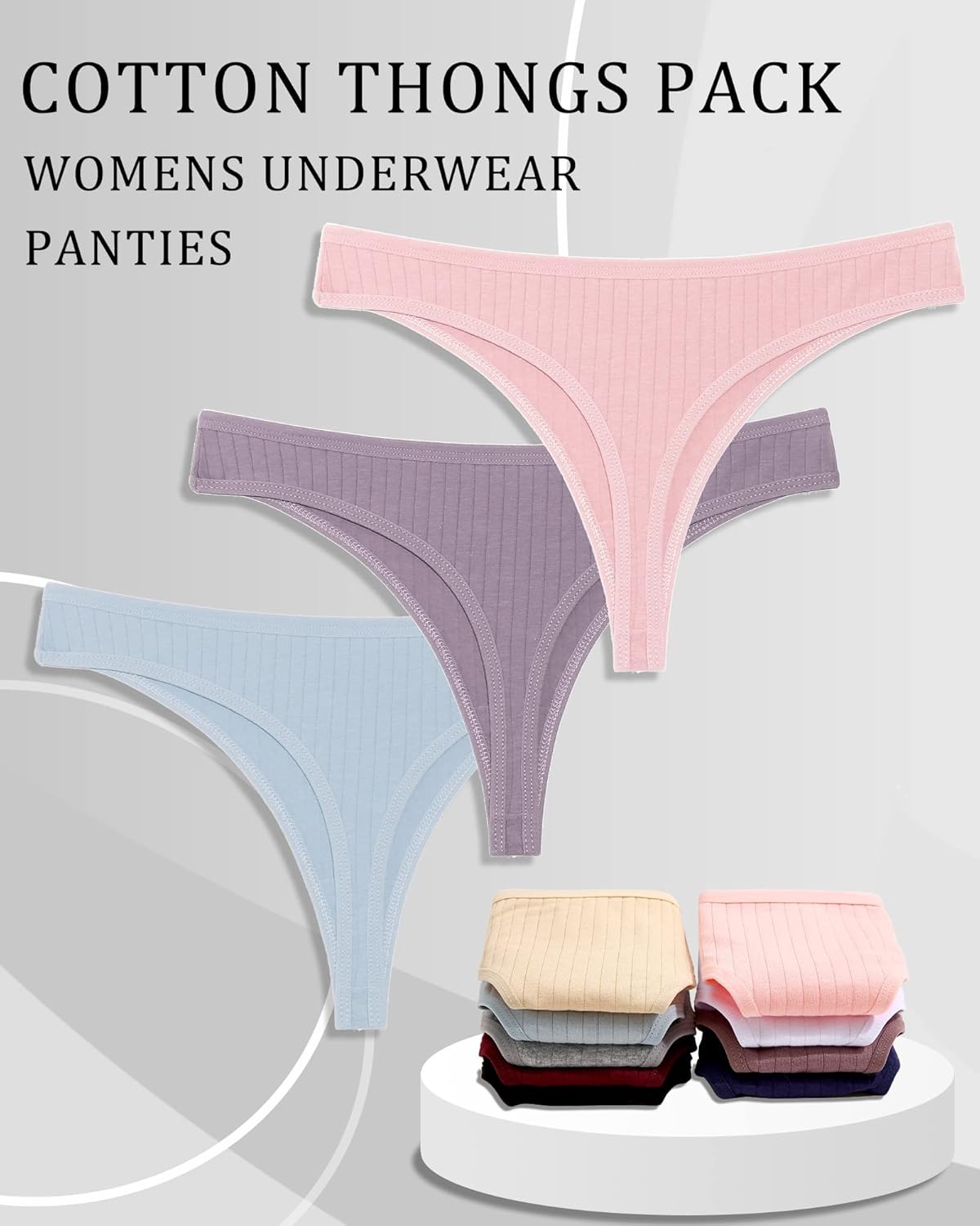 BeReady Pack 6 Tangas Sexy