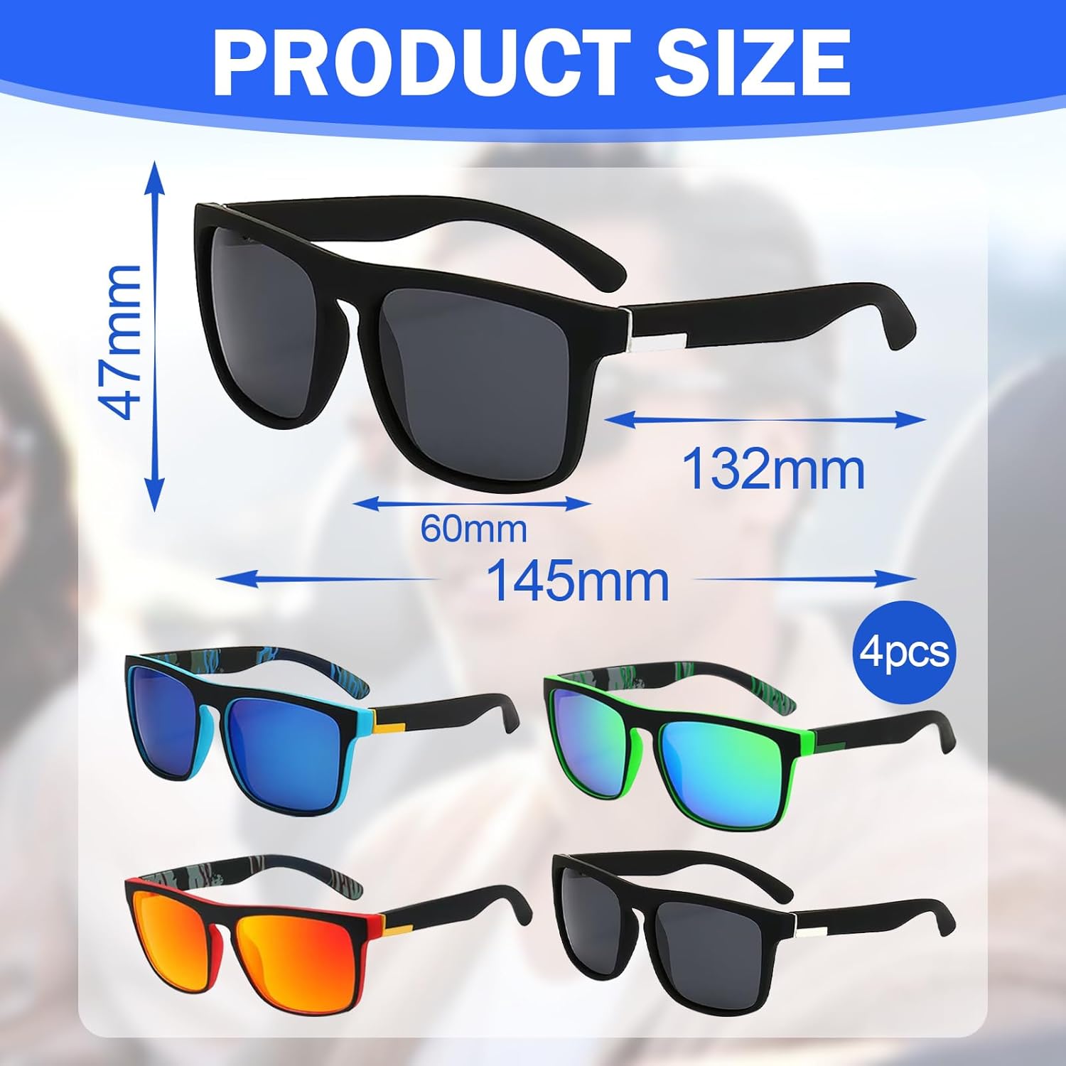 Pack 4 Gafas Polarizadas